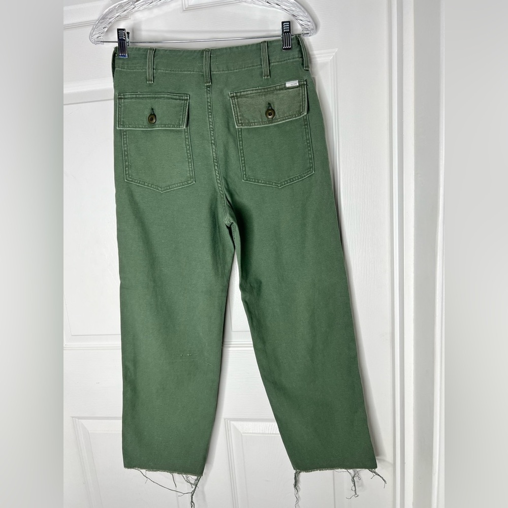 NWOT Mother The Patch Pocket Private Ankle High-waisted Cargo Pants Sz 25 - Picture 4 of 12